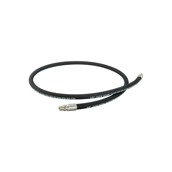 Bva Hydraulics BVA Hydraulic Rubber Hydraulic Hose, 3/8inID 10'L, 3/8in-18 NPTF CS3838C - main